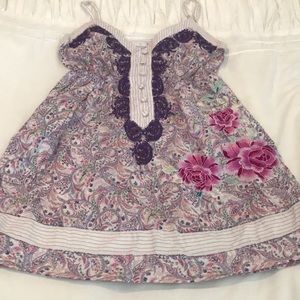 Beautiful bo ho tank dress by 3J  (Johnny Was)